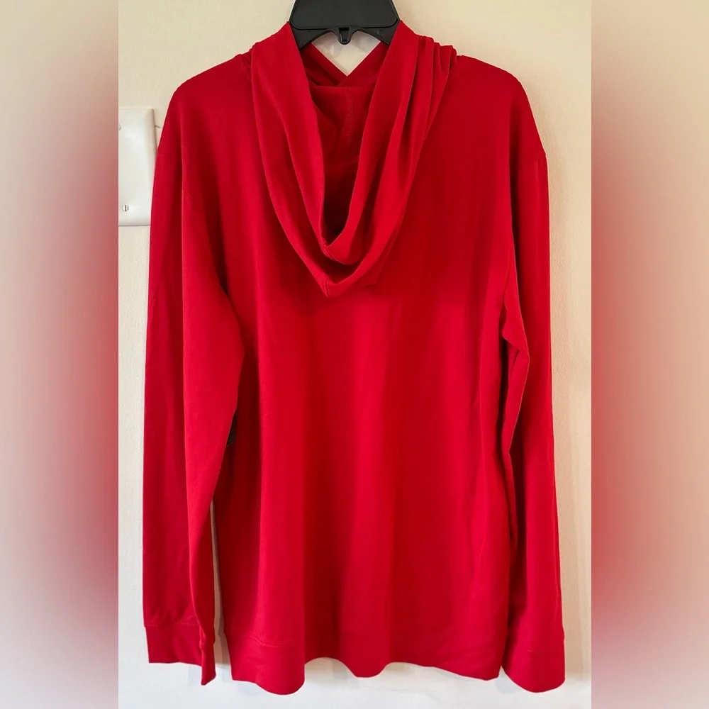 Xersion Boys Cabaret Red Quick-Dri Pop Over Hoodie NWT Size XL 18-20